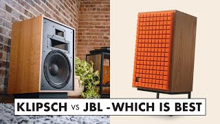 JBL vs KLIPSCH Which Is Better JBL L100 Classic VS Klipsch Heresy IV [upl. by Schwing212]