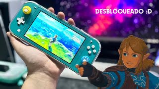 Comprei um Switch Lite em 2024 e Tunei ele Unboxing [upl. by Etienne676]