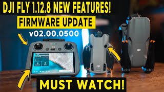 NEW FIRMWARE UPDATE DJI FLY 1128  DJI Mini 4 Pro  Air 3 [upl. by Fruin]