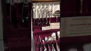 Vintage 1847 Rogers Bros Silverplate Flatware Set [upl. by Htabazile]