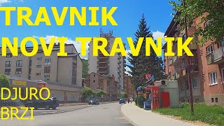 Travnik  Novi Travnik vožnja automobilom Srednja Bosna jun 2024 [upl. by Giustina]