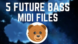 5 Future Bass Midi Files  Free Download [upl. by Atteram371]