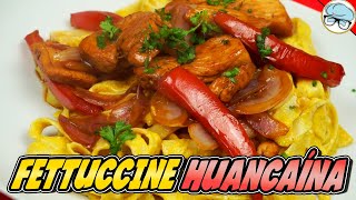 Receta Fettuccine A La Huancaína Fácil Y Rápido [upl. by Noevart479]