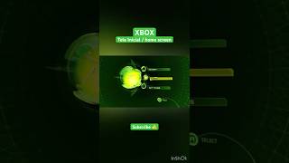 XBOX  home screen xbox shorts [upl. by Anaeli]