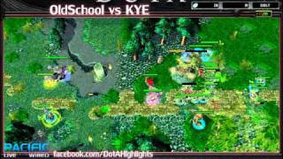 DotAHL 160  DDLT OldSchool vs KYE Game 3 [upl. by Heymann835]