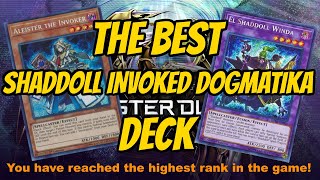 The BEST Shaddoll Invoked Dogmatika Deck  Plat 1 YuGiOh Master Duel Deck Guide [upl. by Dnomyad]