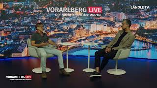 quotVorarlberg LIVE  die Nachrichten der Wochequot mit Predrag Zivanovic [upl. by Ribaudo]