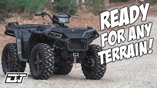 Polaris Sportsman XP 1000 Ultimate Trail Detailed ATV Overview [upl. by Amilas]