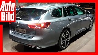 Opel Insignia Sports Tourer Genf 2017  Erste Sitzprobe Review [upl. by Sigrid]