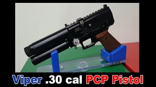 Evanix Viper 30 Caliber PCP Worlds Most Poweful Hand Held PCP [upl. by Karlin]