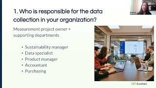 GotData Webinar 1 Data Collection for Life Cycle Assessment LCA [upl. by Cogen]