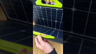 New RYOBI 60Watt Foldable Solar Panel ♻️ 🔆 [upl. by Hsemar877]