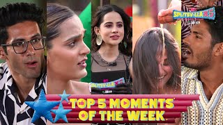 Top 5 Scenes From Week 12  MTV Splitsvilla X5 [upl. by Elleuqram]