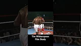 Tim Witherspoon  Film Study  Rear Hand  Foot Or Back Foot [upl. by Nido927]