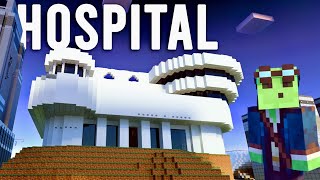 NEW Hospital Build  Lets Play Minecraft 622 [upl. by Hacceber284]