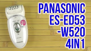 Распаковка PANASONIC ESED53W520 4в1 [upl. by Ecille]