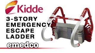 Kidde 3Story Emergency Escape Ladder  Emedco Video [upl. by Davin]