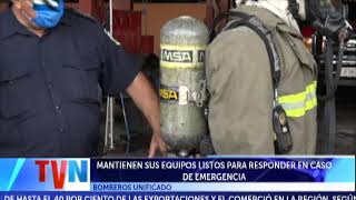 BOMBEROS UNIFICADOS MANTIENEN SUS EQUIPOS LISTOS PARA RESPONDER EN CASO DE EMERGENCIA [upl. by Rowland]