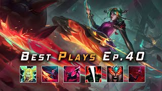 LoL Montage Ep40 League of Legends Best Plays Montage 2024 [upl. by Yllor]