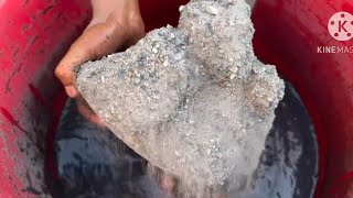 Asmr  full dusty 🌪️ huge chunks crumbling in water 💦💦 satisfying asmr video [upl. by Notlef]