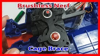 ⚡️ Nerf Stryfe Mod Brushless Cage Brace [upl. by Trebo203]