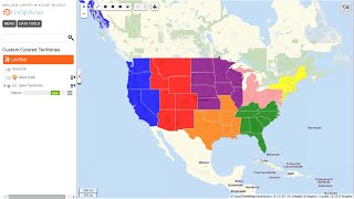 How to Create a Customized Territory Color Coded Map [upl. by Aldora]