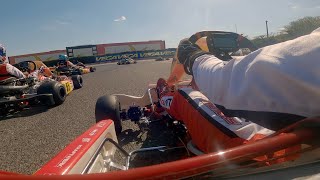 Onboard Marijn Kremers During Free Practice WSK Euro Series Lonato [upl. by Weider736]