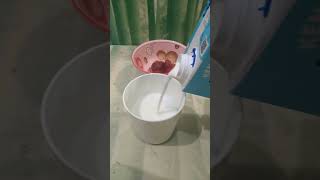 How To Make An Easy Strawberry Berry Milkshake At Home [upl. by Laehcym]