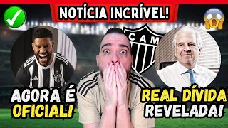 ✅ AGORA É OFICIAL 😍 NOTÍCIA INCRÍVEL 💰 REAL DÍVIDA DO GALO REVELADA [upl. by Marthena867]