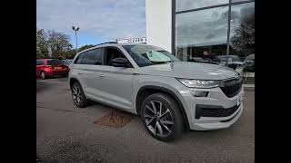 SKODA Kodiaq 15 TSI 150ps Sportline 7 seats ACT DSG YB22SKX STARTIN SKODA WORCETSER WEST MIDLANDS [upl. by Ossie]