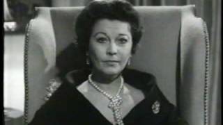 Vivien Leigh InterviewPart One Small World [upl. by Ahsekan]