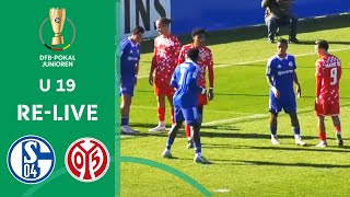 FC Schalke U 19 vs Mainz U 19  Achtelfinale  DFBPokal der Junioren [upl. by Hsemin]