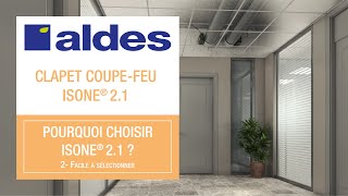 Choisir ISONE® 21 pour sa facilité dinstallation  Clapet coupefeu ISONE® 21 [upl. by Gilder529]