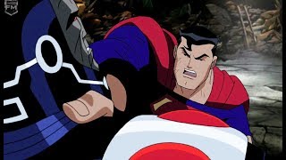 Superman amp Batman vs Darkseid  Justice league Unlimited [upl. by Lemhar]