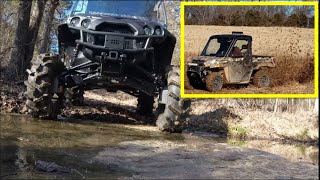 Honda PioneerPolaris RangerIntimidator UTVs Trail riding amp fun Southern Illinois [upl. by Tedd]