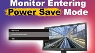 Entering Power Save Mode Problem Dell  How To Solve Dell Entering Power Save Mode [upl. by Rozanna]