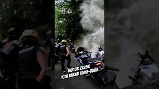 Motor Zx25r kita bakar rame rame motovlog sunmori motovlogindonesia motovlogger sunmoricheck [upl. by Waneta]