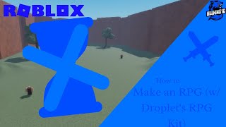 How to Make a Roblox RPG Fixing Most Lag Droplets RPG Kit Roblox Studio BWKing16 [upl. by Legir]