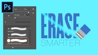 how to erase with the brush tool photoshop [upl. by Cavanaugh]