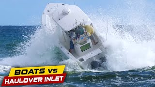 THIS CREW GOT ABSOLUTELY ROCKED AT BOCA INLET  Boats vs Haulover Inlet [upl. by Airalav197]