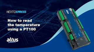 Nexto Xpress 88  How to read the temperature using a PT100 [upl. by Ahsinrev754]