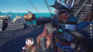 Sea of Thieves  Stream Highlights 39 The spyrate games [upl. by Nnaeilsel343]