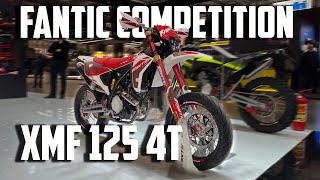 NUOVO FANTIC COMPETITION 125 4T 2024  Walkaround Eicma 2023 [upl. by Syned]