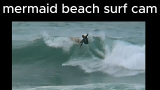 free surfing england fistral in the ninetys mermaid beach surf cam [upl. by Norbie]