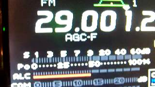 Icom IC7000 Ham Radio Power output [upl. by Orban]