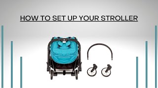 How To Set Up Your Stroller  Eezy S Twist 2  Eezy S Twist2  CYBEX Tutorial [upl. by Lila]