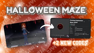 Glamour Dolls 🌸  HALLOWEEN MAZE  2 NEW CODES 2024 [upl. by Benji208]