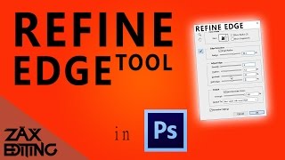 Using the Refine Edge Tool  Photoshop Tutorial [upl. by Durwyn336]