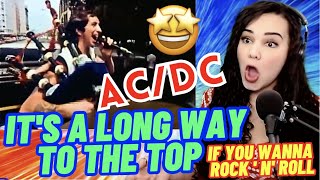 FIRST TIME hearing ACDC Its a Long Way to the Top If You Wanna Rock N Roll  REACTION [upl. by Otti905]