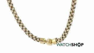 Michael Kors Jewellery Ladies PVD Gold plated Park Avenue Necklace MKJ4962710 [upl. by Sumerlin781]